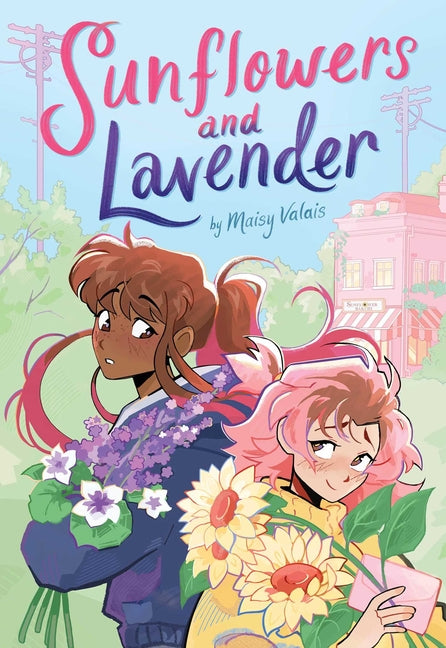 Book cover for Sunflowers and Lavender: A Graphic Novel