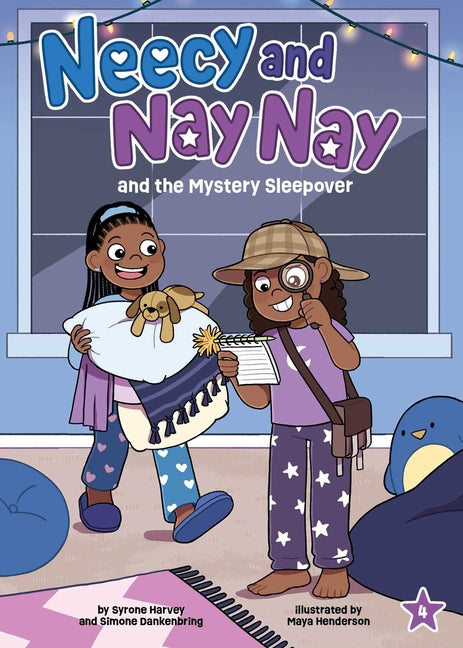 Book cover for Neecy and Nay Nay and the Mystery Sleepover (Neecy and Nay Nay #4) (a Little Bee Books Chapter Book Series)