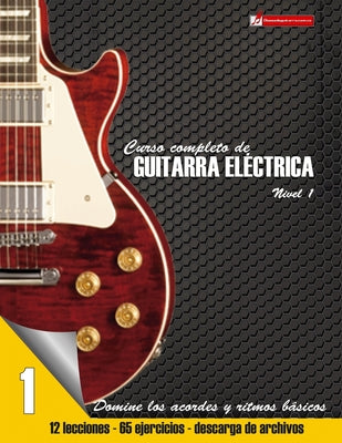 Book cover for Curso completo de guitarra electrica nivel 1