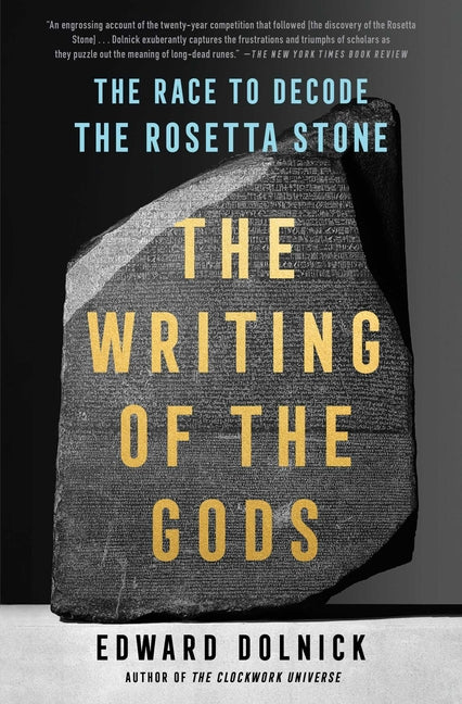 Book cover for Writing of the Gods: The Race to Decode the Rosetta Stone