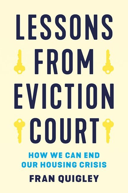 Book cover for Lessons from Eviction Court: How We Can End Our Housing Crisis
