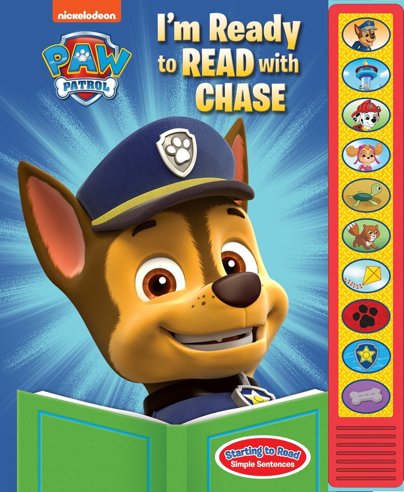 Book cover for Nickelodeon Paw Patrol: I'm Ready to Read with Chase Sound Book [With Battery]