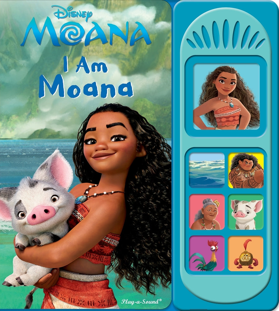 Book cover for Disney Moana: I Am Moana Sound Book [With Battery]