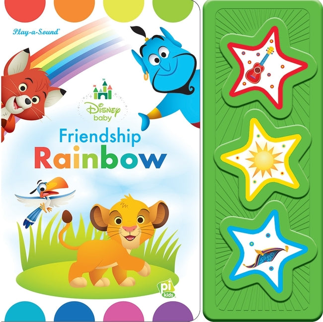 Book cover for Disney Baby: Friendship Rainbow Sound Book [With Battery]