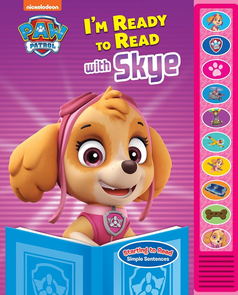 Book cover for Nickelodeon Paw Patrol: I'm Ready to Read with Skye Sound Book [With Battery]