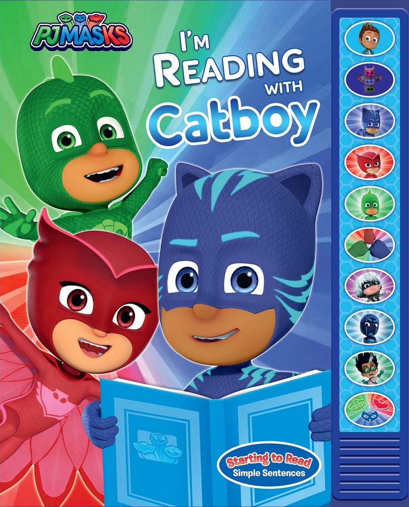 Book cover for Pj Masks: I'm Reading with Catboy Sound Book [With Battery]
