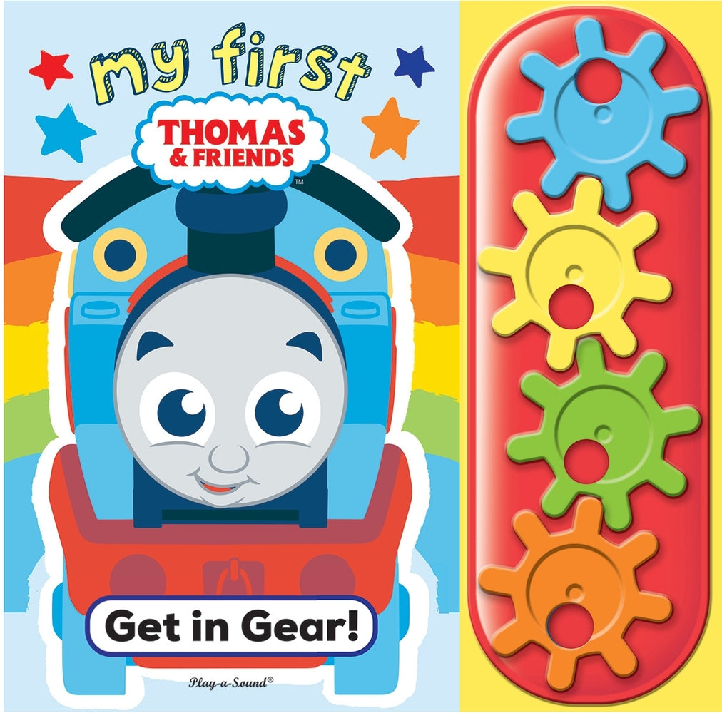 Book cover for My First Thomas & Friends: Get in Gear! a Stem Gear Sound Book [With Battery]