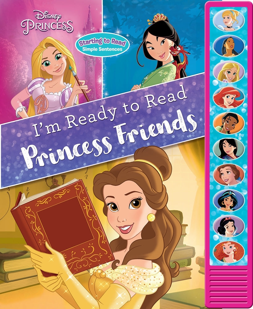 Book cover for Disney Princess: Princess Friends I'm Ready to Read Sound Book [With Battery]