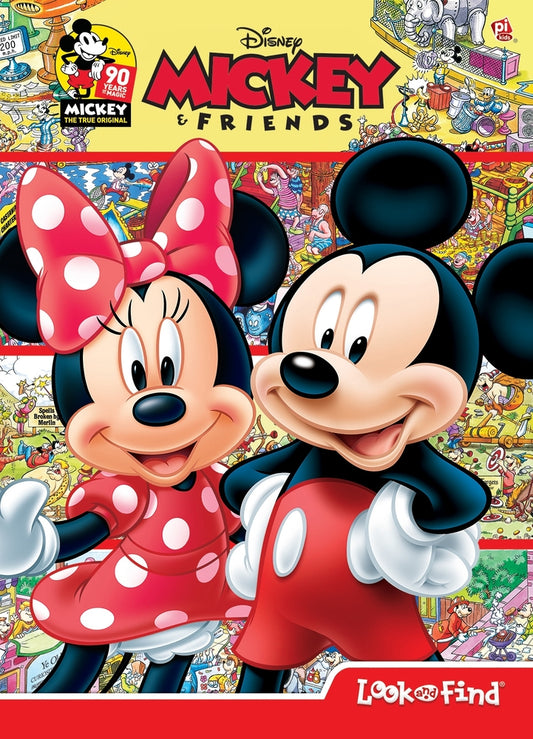Book cover for Disney Mickey and Friends: Look and Find
