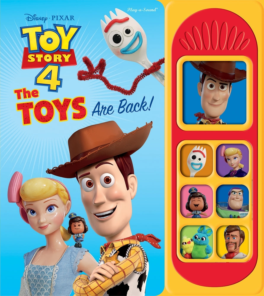 Book cover for Disney Pixar Toy Story 4: The Toys Are Back! Sound Book [With Battery]