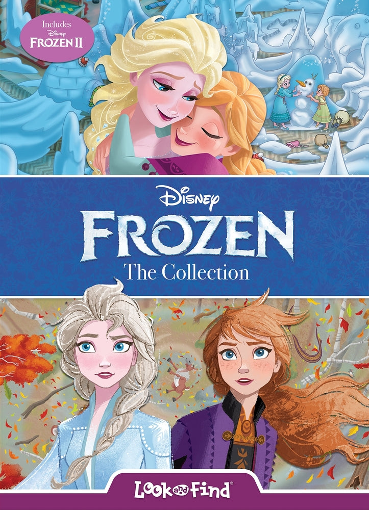 Book cover for Disney Frozen: The Collection Look and Find