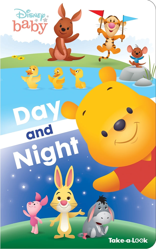 Book cover for Disney Baby: Day and Night Take-A-Look Book