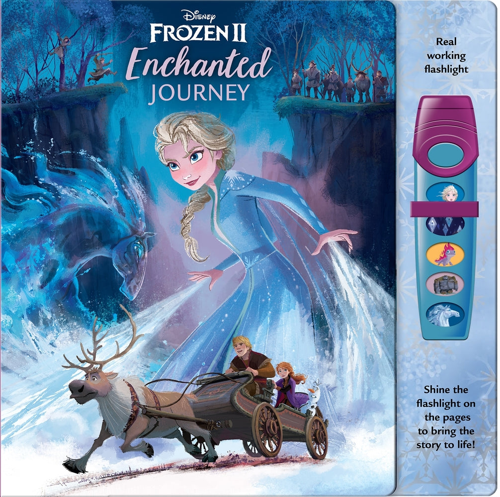 Book cover for Disney Frozen 2: Enchanted Journey Sound Book [With Flashlight with 5 Buttons That Play Sounds and Battery]