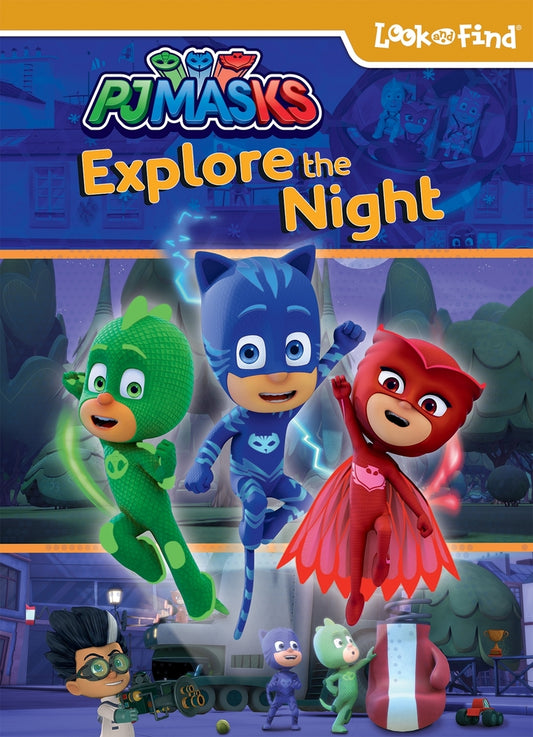 Book cover for Pj Masks: Explore the Night Look and Find