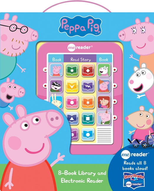 Book cover for Peppa Pig: Me Reader 8-Book Library and Electronic Reader Sound Book Set [With Electronic Reader and Battery]