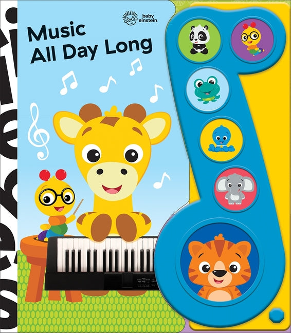 Book cover for Baby Einstein: Music All Day Long Sound Book [With Battery]