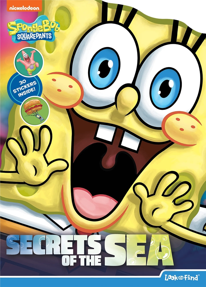 Book cover for Nickelodeon Spongebob Squarepants: Secrets of the Sea Look and Find
