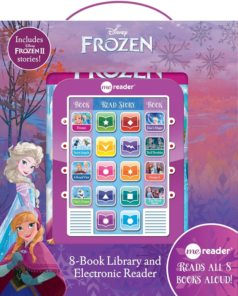 Book cover for Disney Frozen: Me Reader 8-Book Library and Electronic Reader Sound Book Set [With Battery]