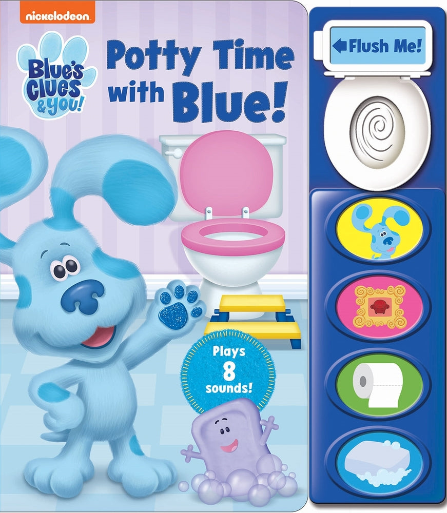 Book cover for Nickelodeon Blue's Clues & You!: Potty Time with Blue! Sound Book