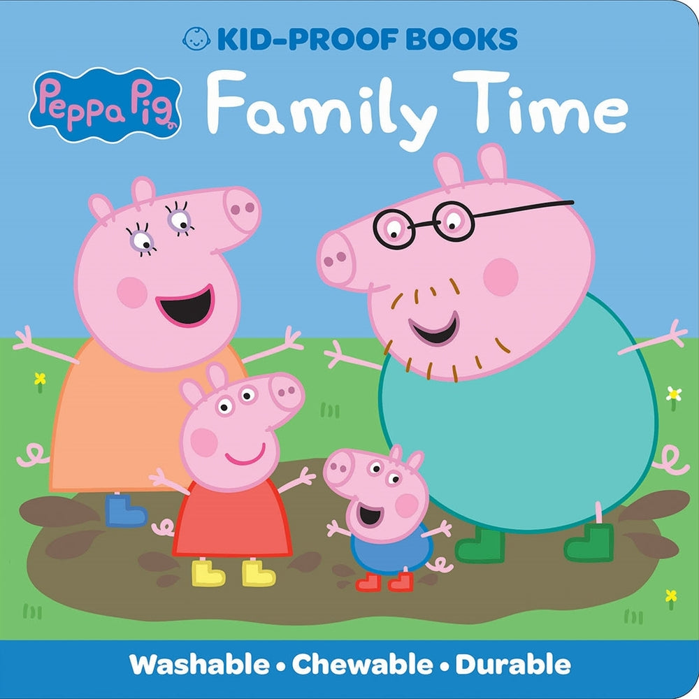 Book cover for Peppa Pig: Family Time Kid-Proof Books