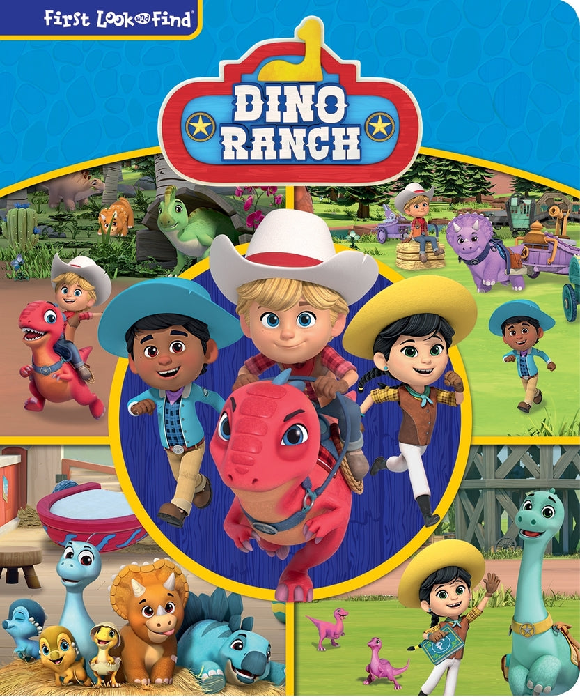 Book cover for Dino Ranch: First Look and Find