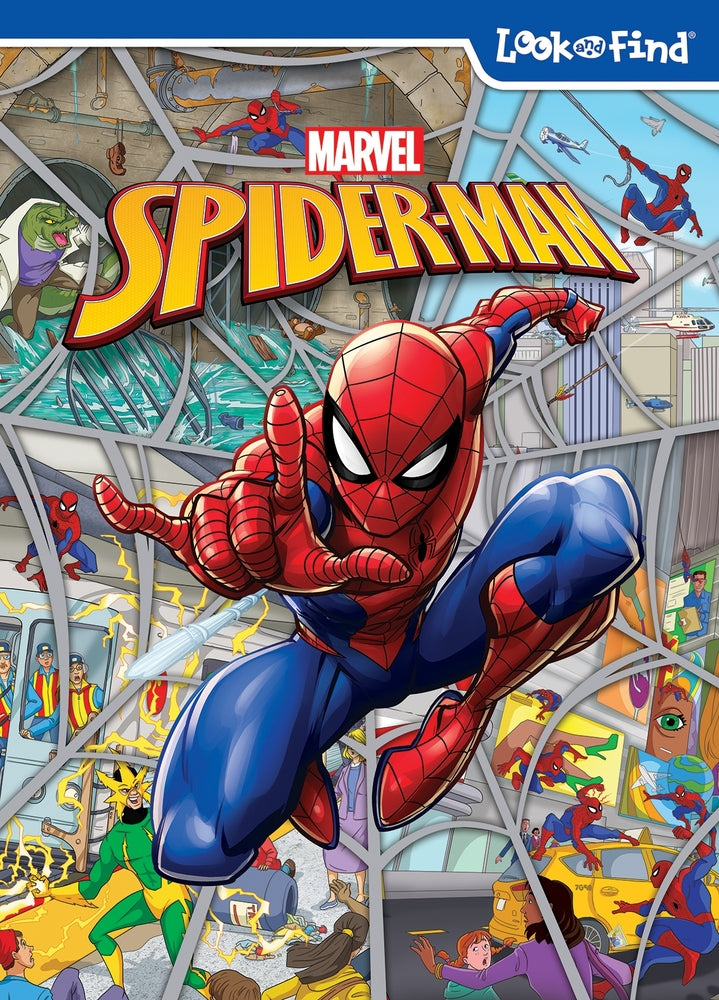 Book cover for Marvel Spider-Man: Look and Find