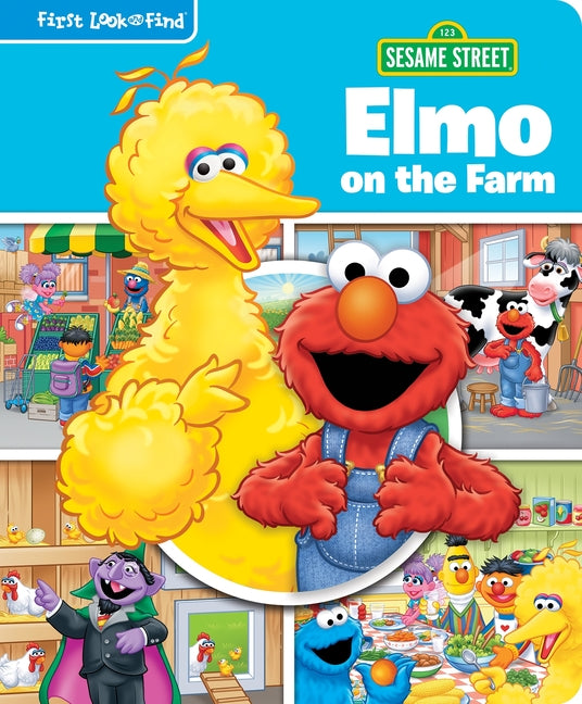 Book cover for Sesame Street: Elmo on the Farm First Look and Find