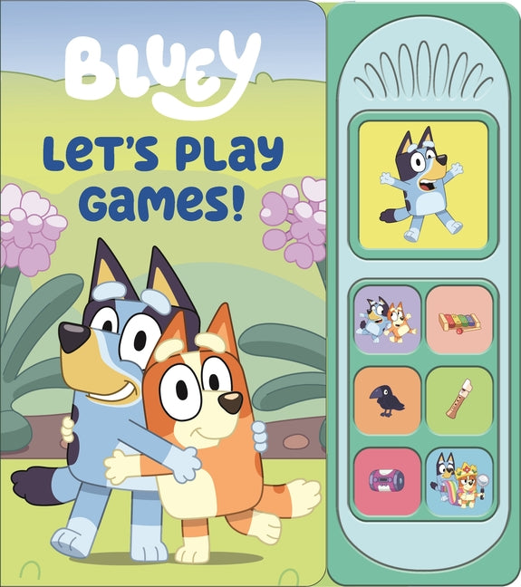 Book cover for Bluey: Let's Play Games! Sound Book [With Battery]