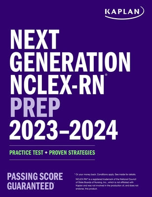Book cover for Next Generation Nclex-RN Prep 2023-2024: Practice Test + Proven Strategies