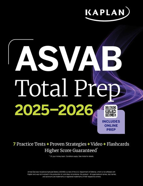 Book cover for ASVAB Total Prep 2025-2026