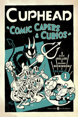 Book cover for Cuphead Volume 1: Comic Capers & Curios