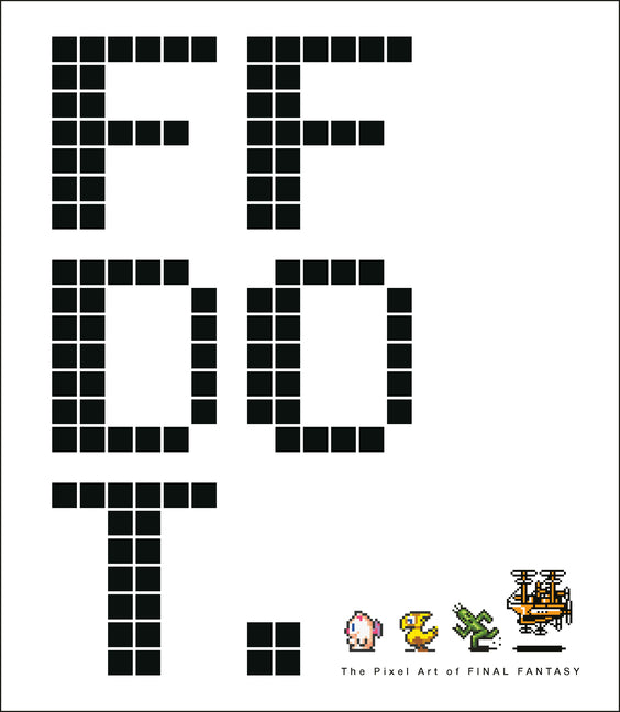 Book cover for Ff Dot: The Pixel Art of Final Fantasy