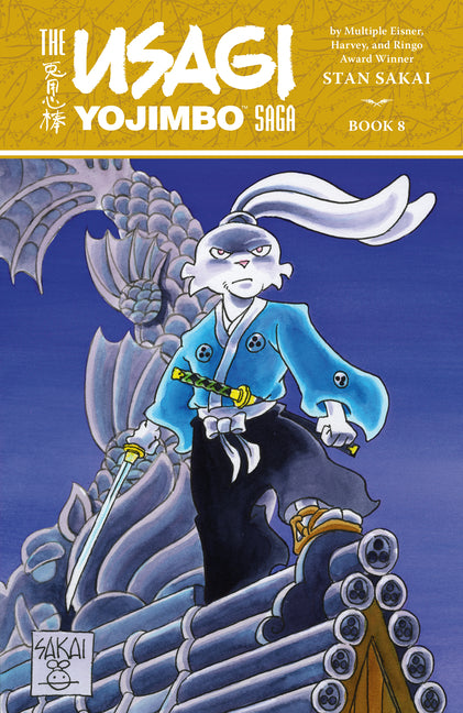 Book cover for Usagi Yojimbo Saga Volume 8 (Second Edition)