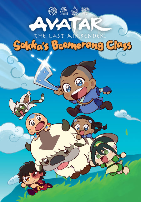 Book cover for Avatar: The Last Airbender Chibis Volume 2--Sokka's Boomerang Class