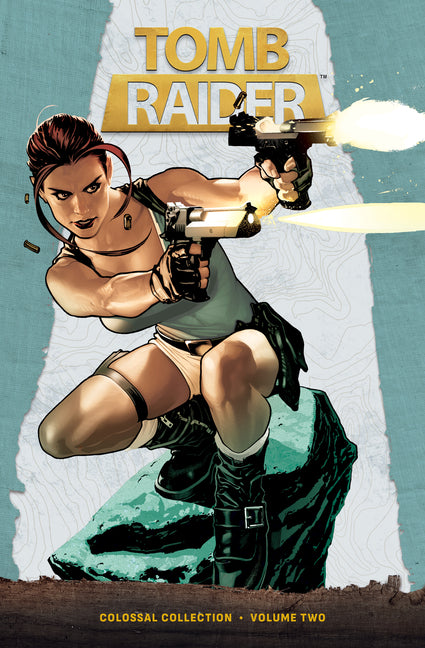 Book cover for Tomb Raider Colossal Collection Volume 2