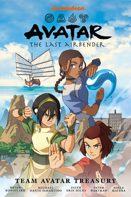 Book cover for Avatar: The Last Airbender--Team Avatar Treasury Omnibus
