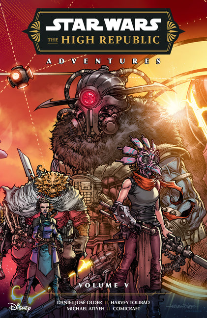 Book cover for Star Wars: The High Republic Adventures Phase III Volume 5