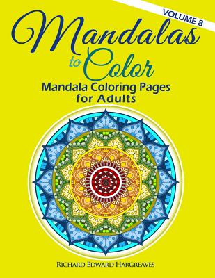 Book cover for Mandalas to Color - Mandala Coloring Pages for Adults