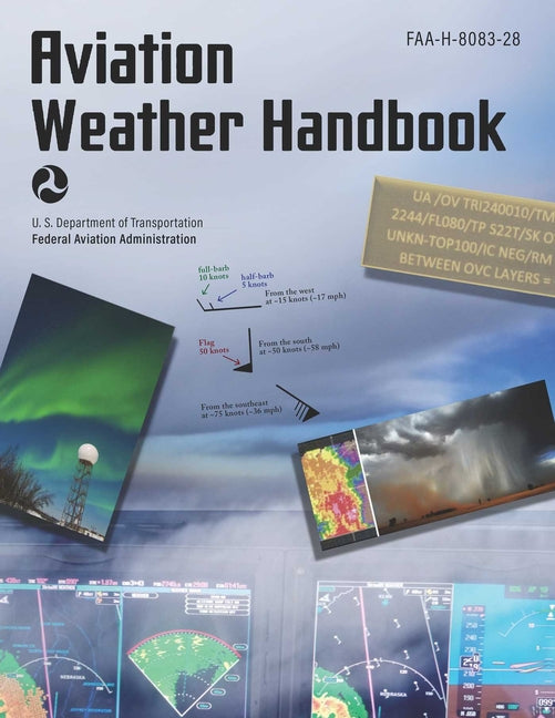 Book cover for Aviation Weather Handbook (2024): Faa-H-8083-28