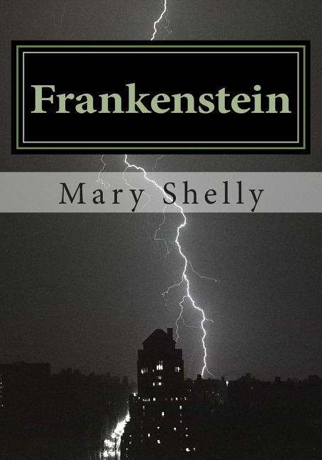 Book cover for Frankenstein