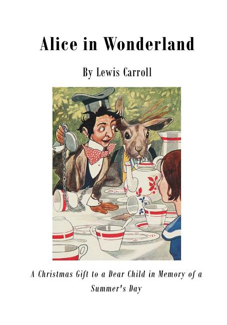 Book cover for Alice in Wonderland: Alice's Adventures in Wonderland