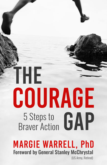 Book cover for Courage Gap: 5 Steps to Braver Action