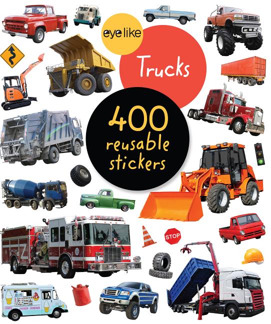 Book cover for Eyelike Stickers: Trucks