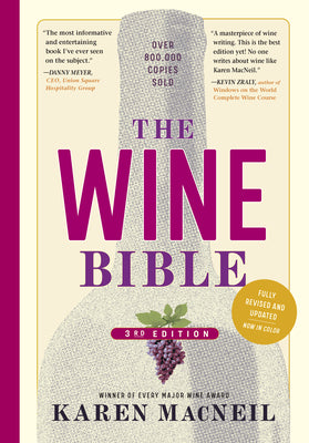 Book cover for The Wine Bible, 3rd Edition