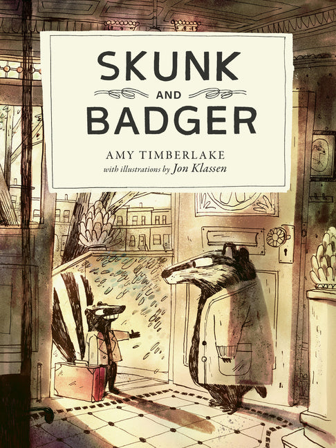 Book cover for Skunk and Badger