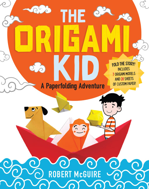 Book cover for Origami Kid: A Paperfolding Adventure