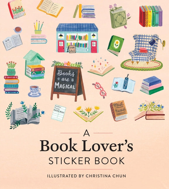 Book cover for Book Lover's Sticker Book