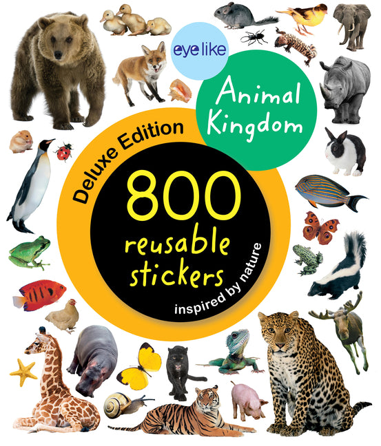 Book cover for Eyelike Stickers Deluxe: Animal Kingdom