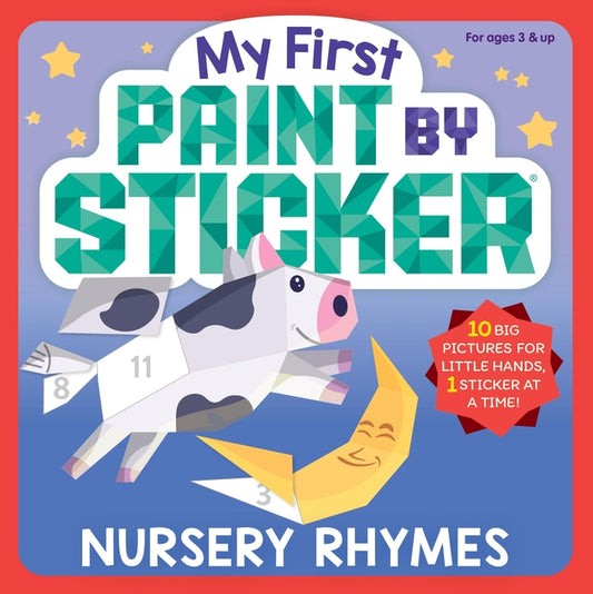 Book cover for My First Paint by Sticker: Nursery Rhymes