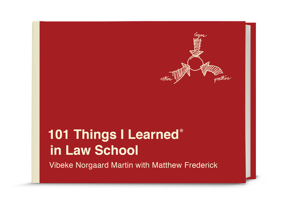 Book cover for 101 Things I Learned(r) in Law School